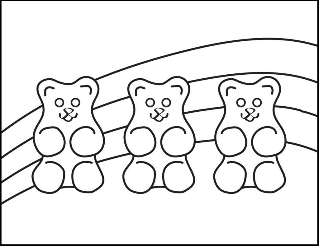 gummy bear printable gummy bear printable