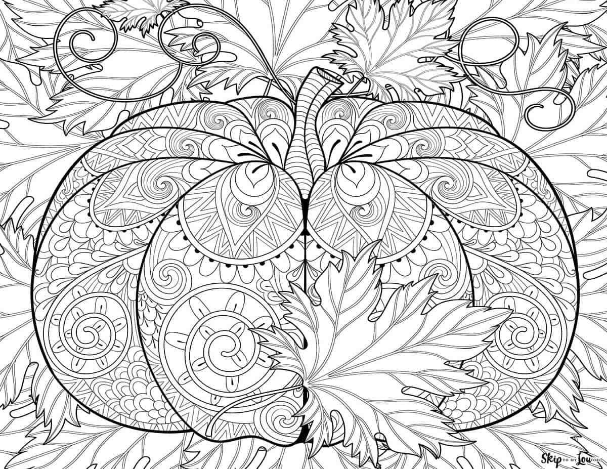 printable adult fall coloring pages printable adult fall coloring pages