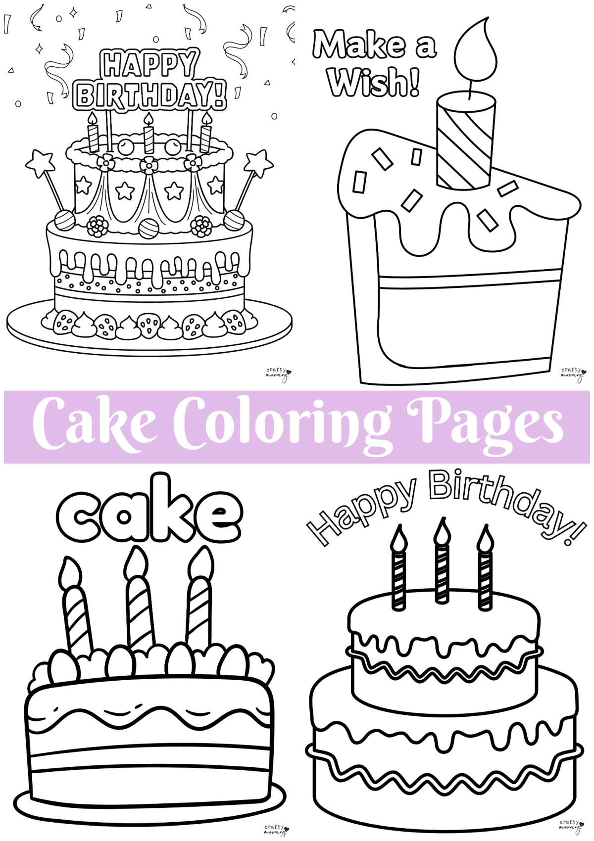 printable cake coloring pages printable cake coloring pages