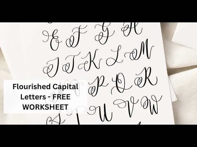 printable calligraphy letters