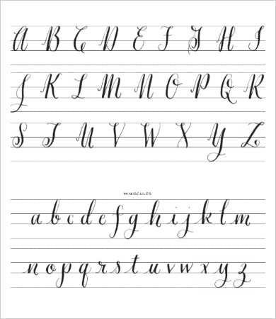printable calligraphy letters