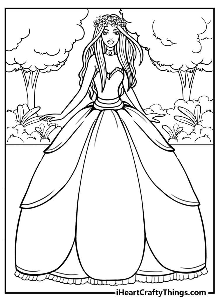printable coloring princess printable coloring princess