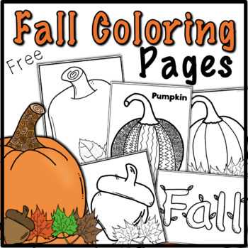 printable coloring sheets fall