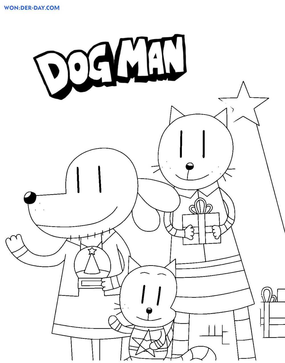 printable dog man coloring pages printable dog man coloring pages