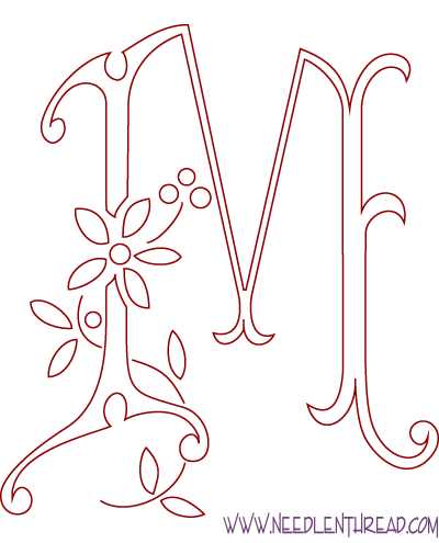 printable embroidery letter patterns printable embroidery letter patterns