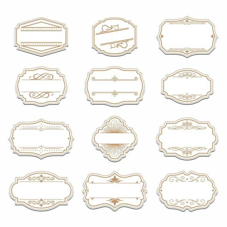printable fancy label templates printable fancy label templates