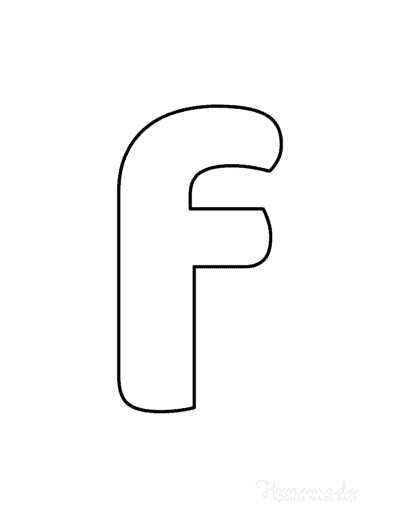 printable font letters