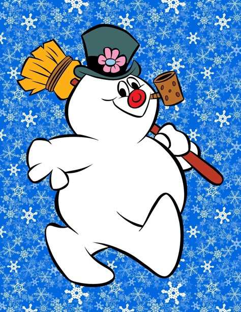 printable frosty the snowman