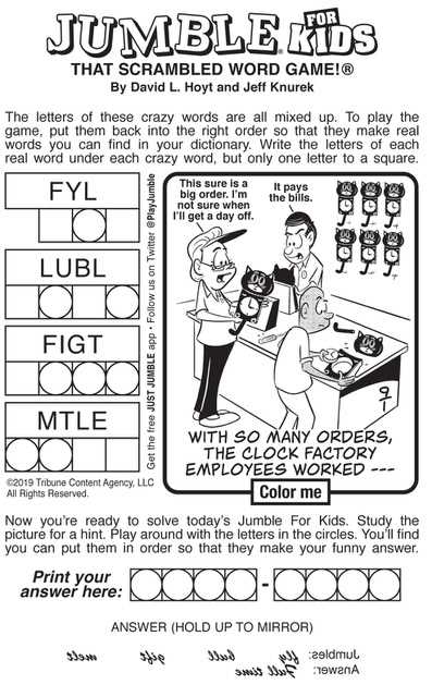 printable jumble puzzle for today printable jumble puzzle for today