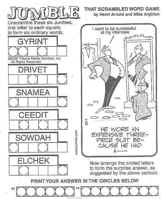 printable jumble puzzle for today printable jumble puzzle for today