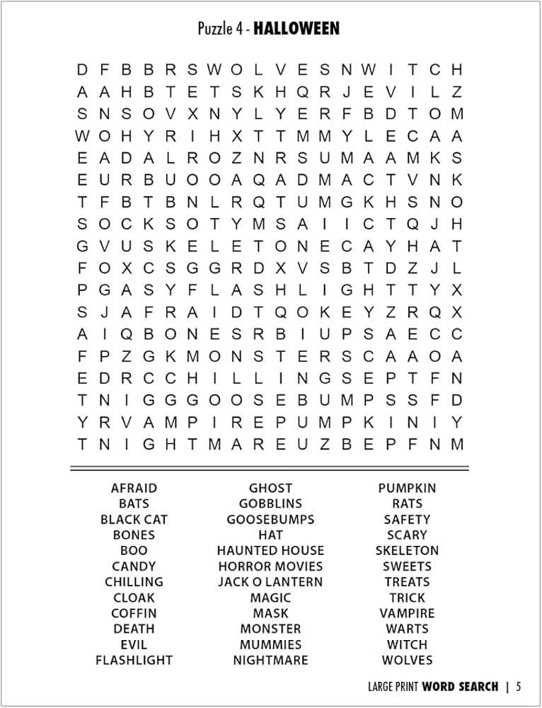 printable large print crosswords