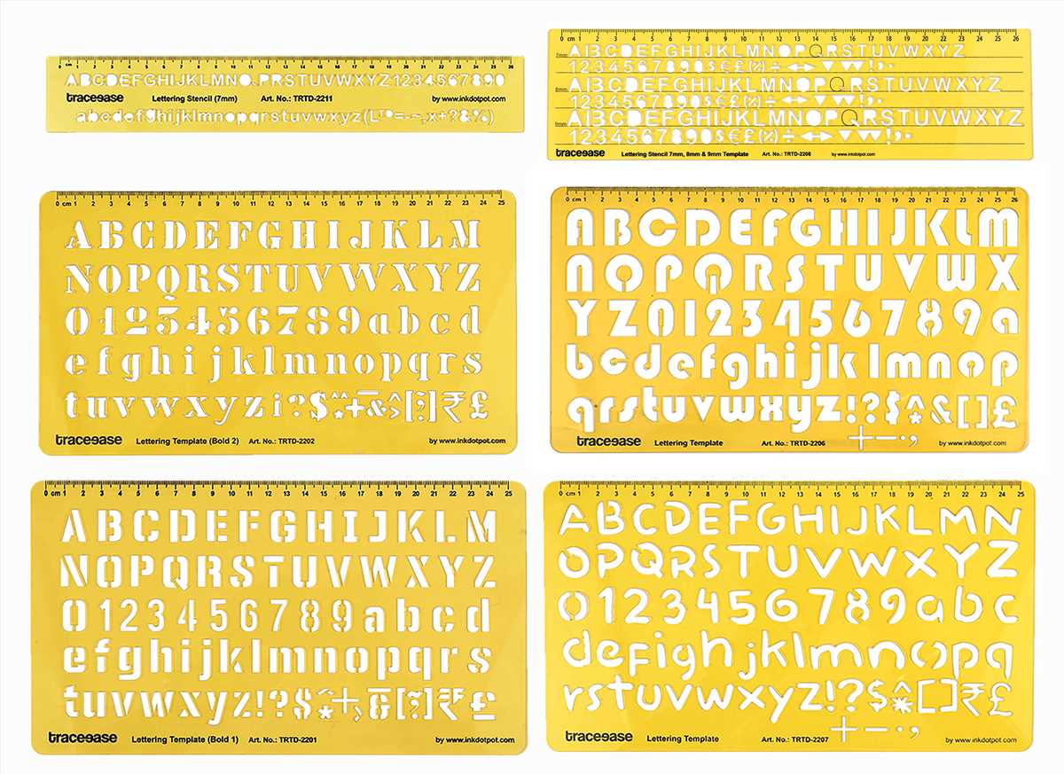 printable letter stencil templates