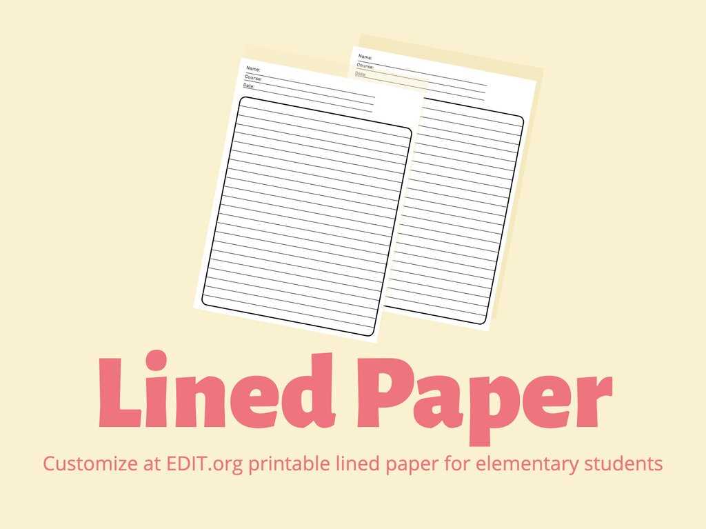 printable lined paper printable lined paper