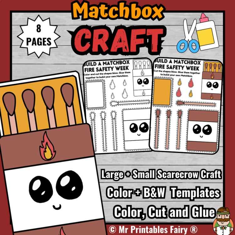 printable matchbox template printable matchbox template