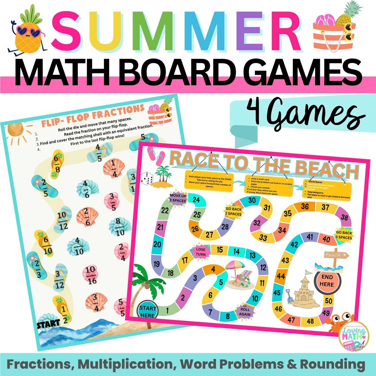 printable math games