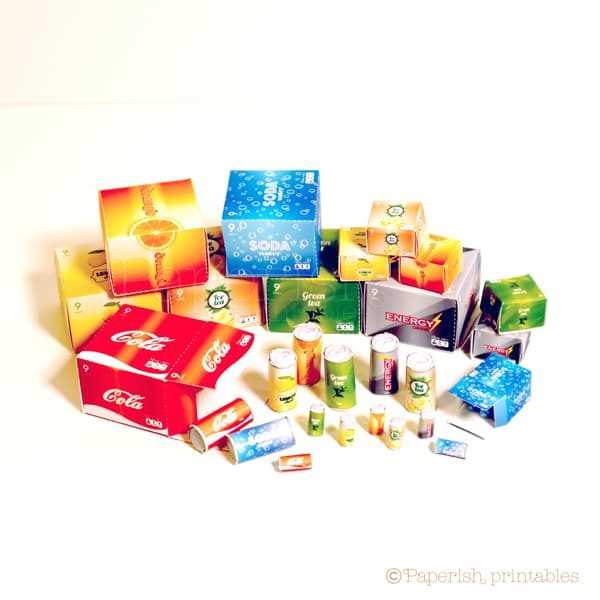 printable miniature food templates printable miniature food templates
