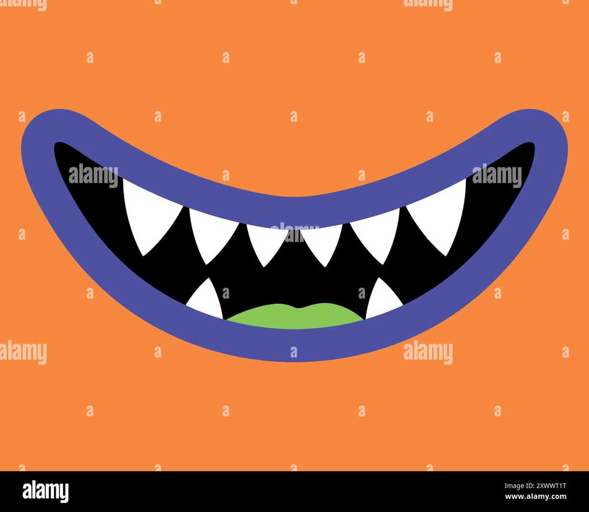 printable monster teeth printable monster teeth