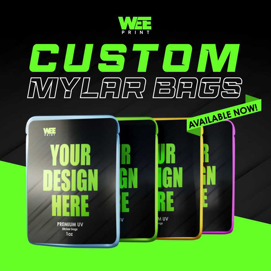 printable mylar bags