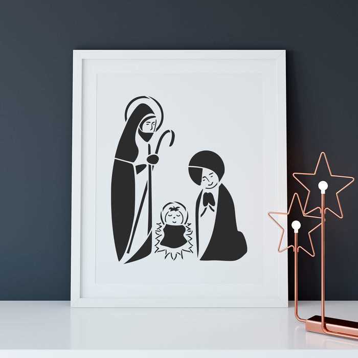 printable nativity stencil printable nativity stencil