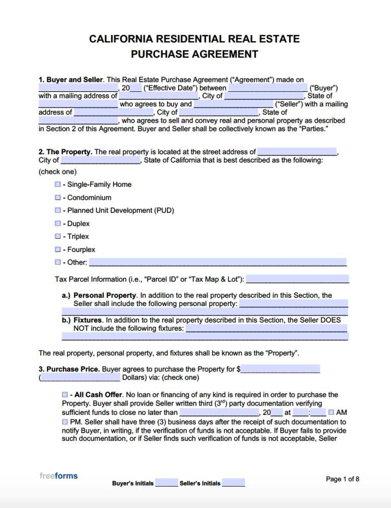 printable payment agreement form