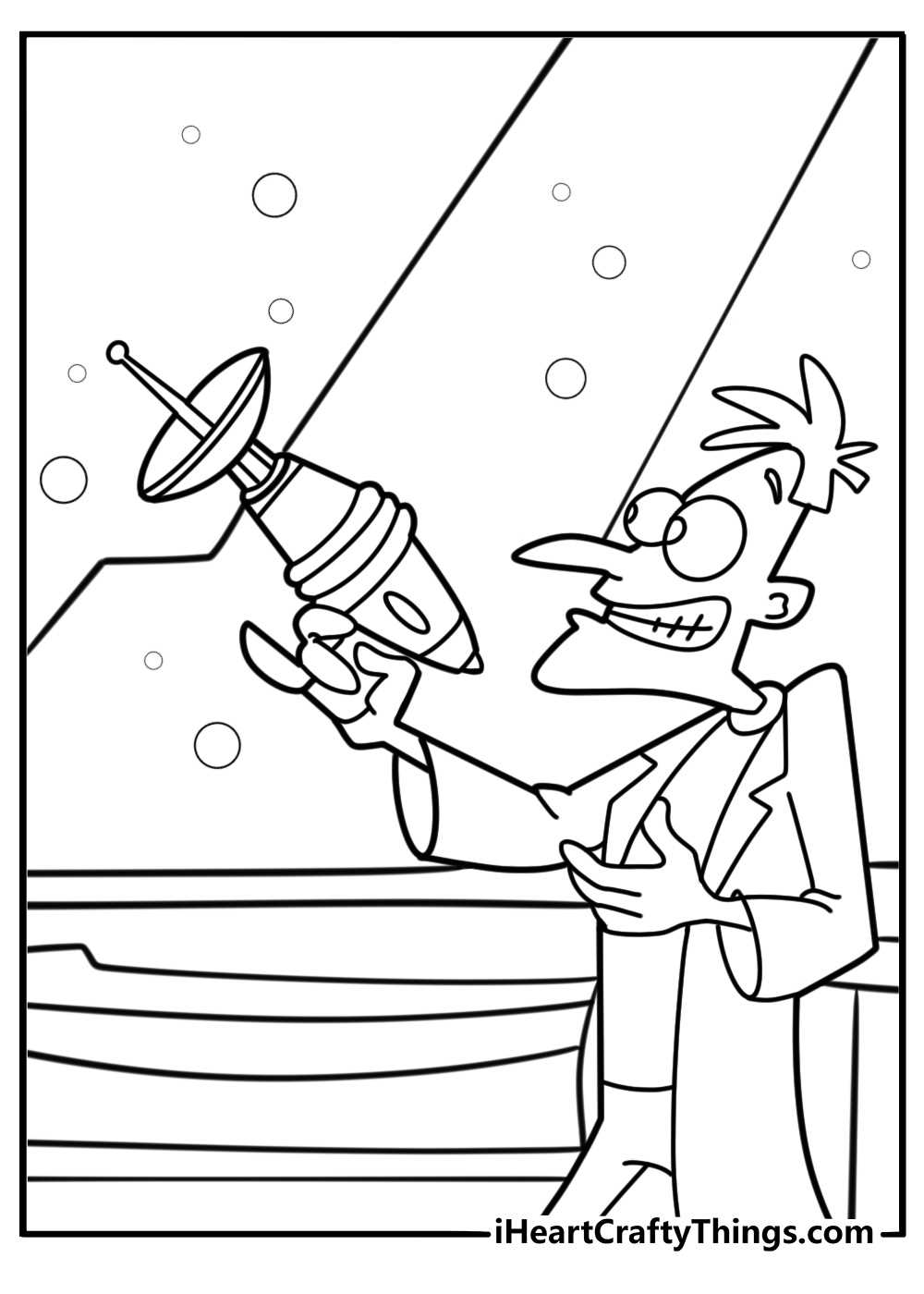 printable phineas and ferb coloring pages