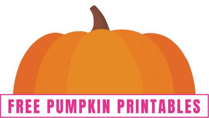 printable picture of a pumpkin