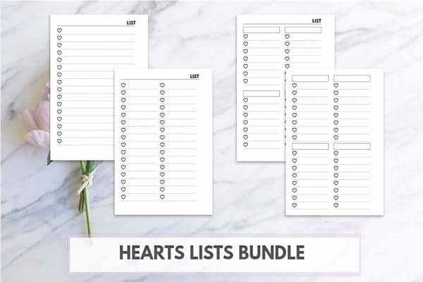 printable planners free printable planners free