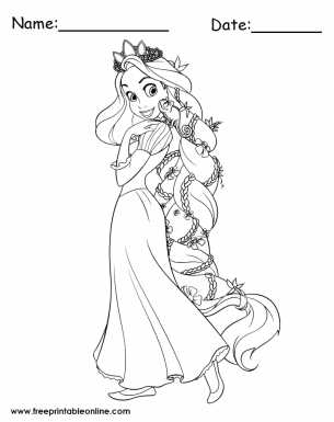 printable princess coloring page printable princess coloring page