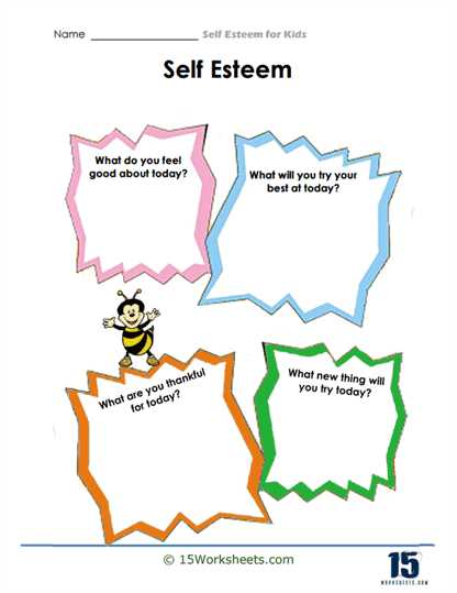 printable self esteem activities printable self esteem activities