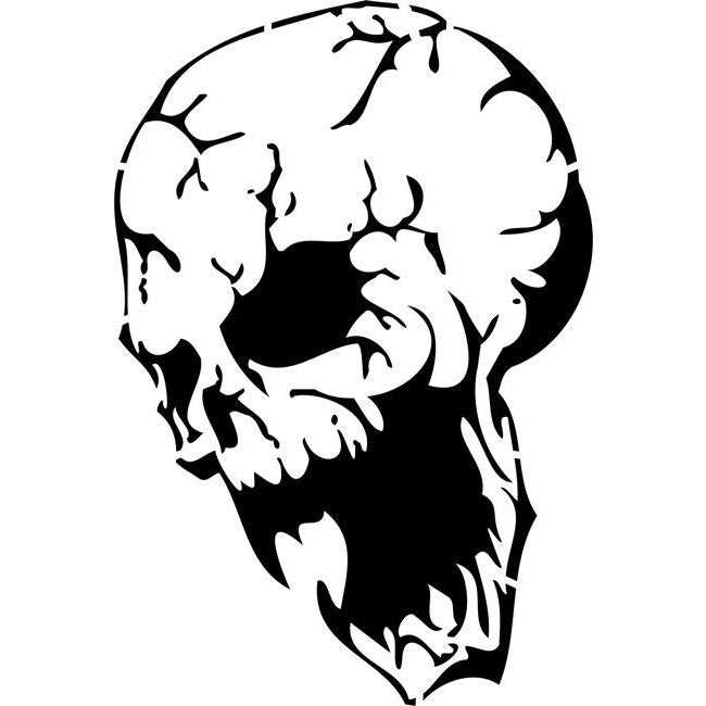 printable skull stencils