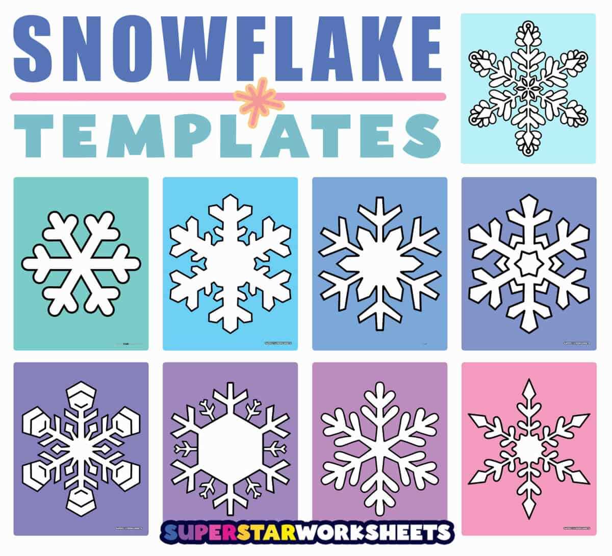 printable snowflake template easy printable snowflake template easy