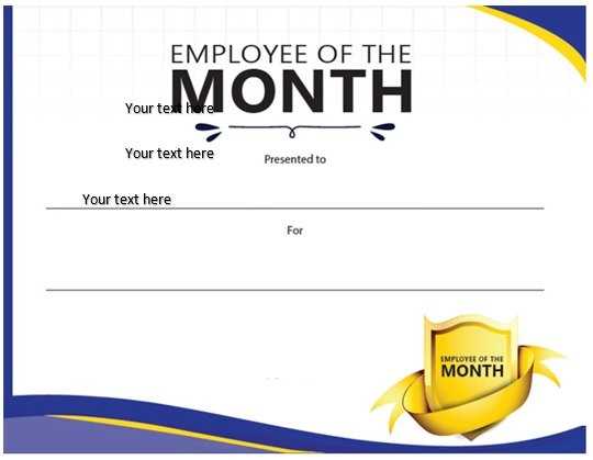 printable template free employee of the month certificate printable template free employee of the month certificate