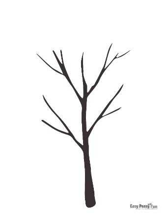 printable tree template