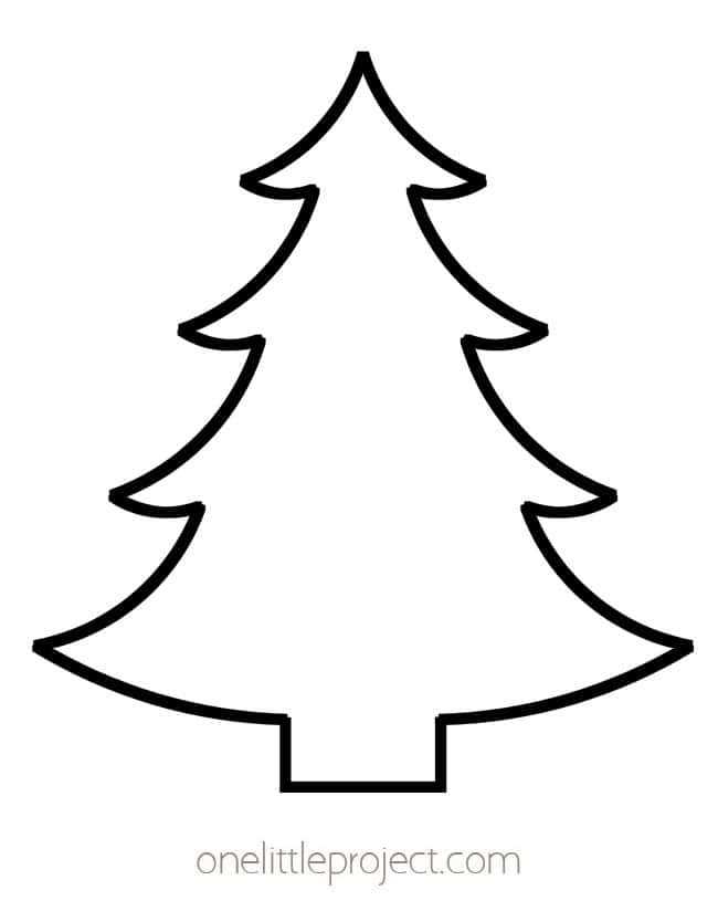 printable tree template