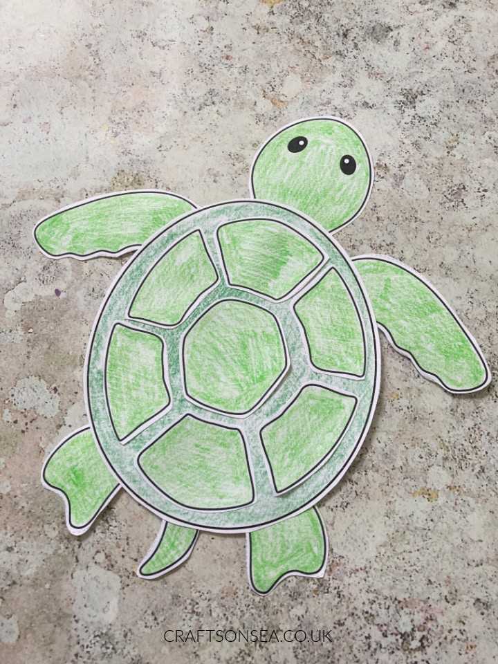printable turtle cut out template printable turtle cut out template