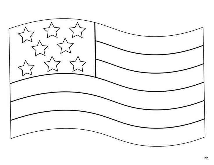 printable us flag coloring page printable us flag coloring page