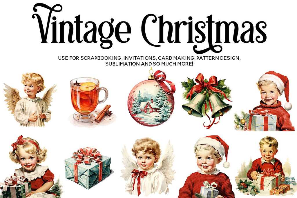 printable vintage christmas printable vintage christmas