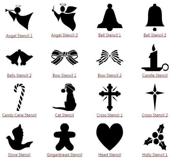 printable xmas stencils printable xmas stencils