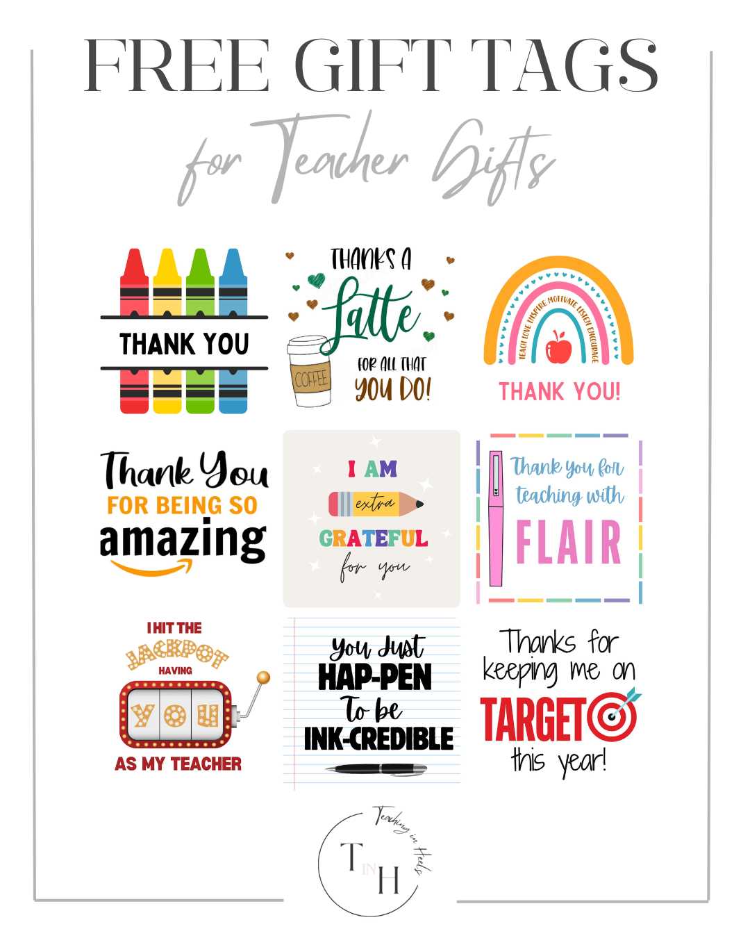 printables for teacher appreciation