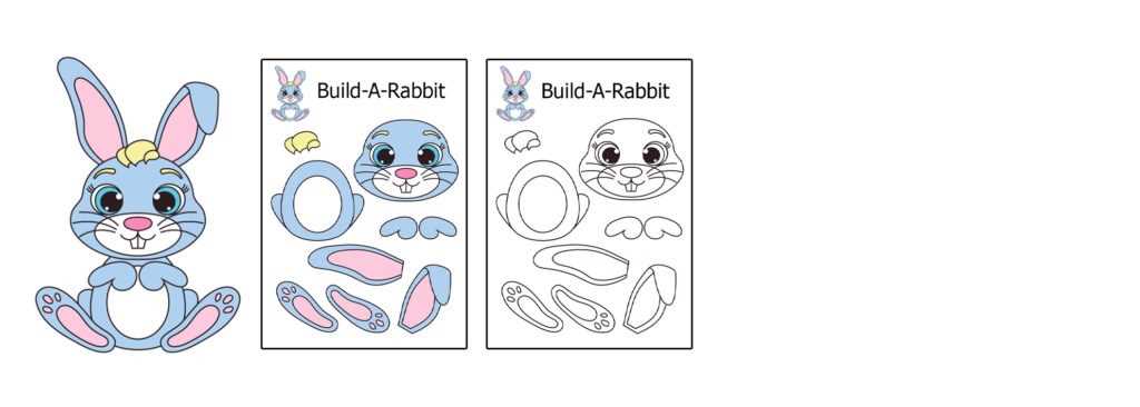 build cut out printable craft templates build cut out printable craft templates
