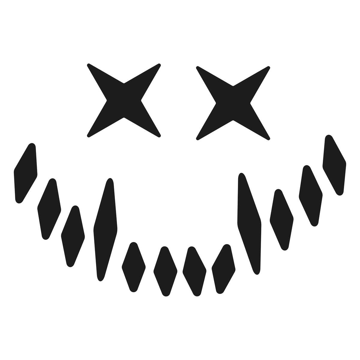 pumpkin face printable template