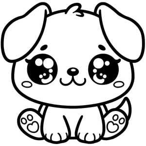 puppy coloring pages printable