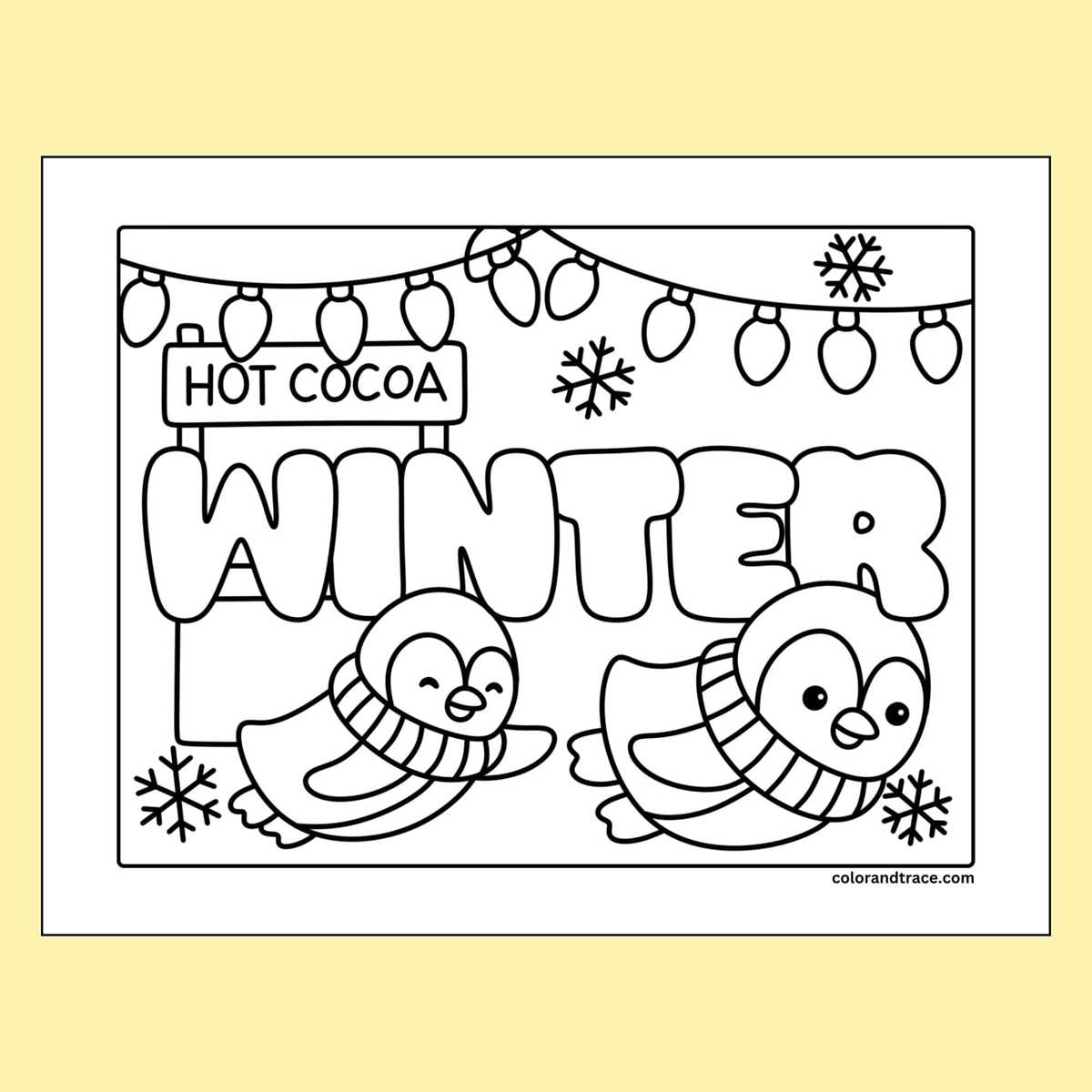 free printable winter coloring sheets free printable winter coloring sheets