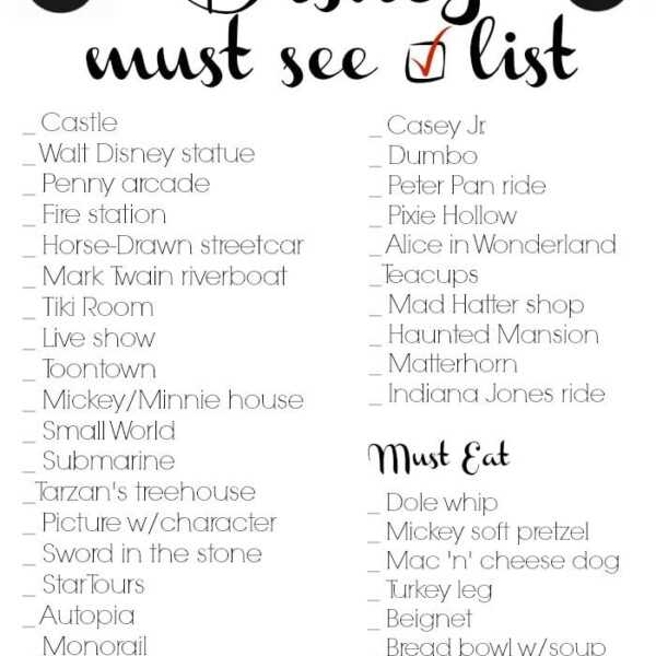 printable disneyland ride list printable disneyland ride list