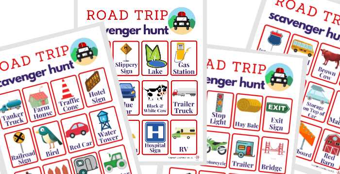 printable car scavenger hunt printable car scavenger hunt