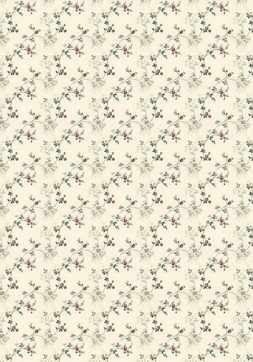 printable dollhouse wallpaper