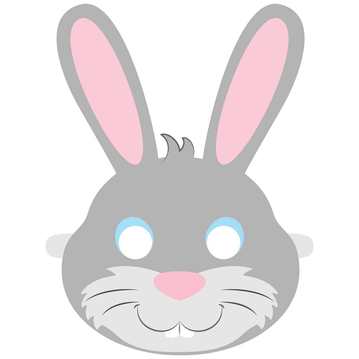 rabbit printable mask rabbit printable mask