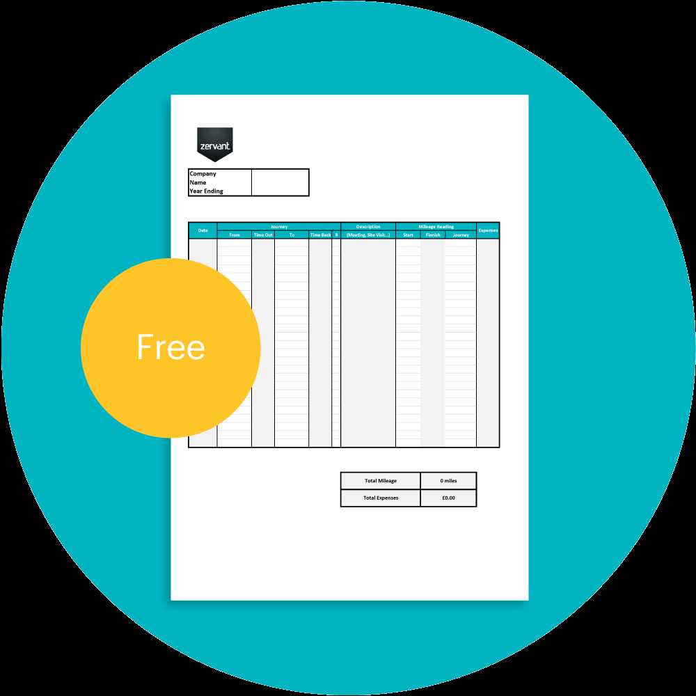 mileage log printable free mileage log printable free