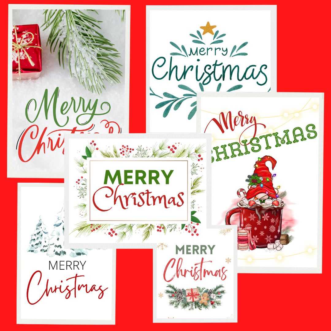 christmas printable decorations christmas printable decorations