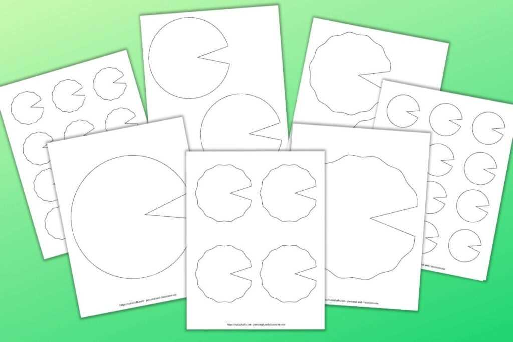 lily pad printable